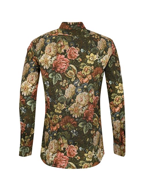 Camicia con fantasia floreale stile tappezzeri Gabriele Pasini | 51500 60921